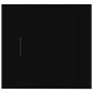 vidaXL Mesita de noche de pared negro 50x30x47 cm vidaXL Mesita de noche de pared negro 50x30x47 cm