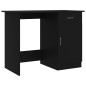 vidaXL Escritorio de madera contrachapada negro 100x50x76 cm vidaXL Escritorio de madera contrachapada negro 100x50x76 cm