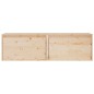 vidaXL Armario de pared 2 unidades madera maciza de pino 60x30x35 cm vidaXL Armario de pared 2 unidades madera maciza de pino 60x30x35 cm