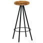 vidaXL Taburetes de cocina 4 unidades madera maciza de mango vidaXL Taburetes de cocina 4 unidades madera maciza de mango