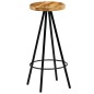 vidaXL Taburetes de cocina 4 unidades madera maciza de mango vidaXL Taburetes de cocina 4 unidades madera maciza de mango