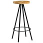 vidaXL Taburetes de cocina 4 unidades madera maciza de mango vidaXL Taburetes de cocina 4 unidades madera maciza de mango