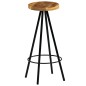vidaXL Taburetes de cocina 4 unidades madera maciza de mango vidaXL Taburetes de cocina 4 unidades madera maciza de mango