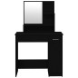 vidaXL Tocador con espejo negro 86,5x35x136 cm vidaXL Tocador con espejo negro 86,5x35x136 cm