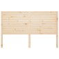 vidaXL Cabecero de cama madera maciza de pino 126x4x100 cm vidaXL Cabecero de cama madera maciza de pino 126x4x100 cm