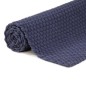 vidaXL Alfombra rectangular algodón azul marino 160x230 cm vidaXL Alfombra rectangular algodón azul marino 160x230 cm