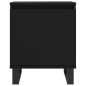 vidaXL Mesitas de noche 2 uds madera de ingeniería negro 40x30x50 cm vidaXL Mesitas de noche 2 uds madera de ingeniería negro 40x30x50 cm