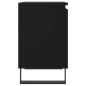 vidaXL Mesitas de noche 2 uds madera de ingeniería negro 40x30x50 cm vidaXL Mesitas de noche 2 uds madera de ingeniería negro 40x30x50 cm