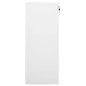 vidaXL Armario de oficina de acero blanco 90x40x102 cm vidaXL Armario de oficina de acero blanco 90x40x102 cm