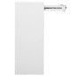 vidaXL Armario de oficina de acero blanco 90x40x102 cm vidaXL Armario de oficina de acero blanco 90x40x102 cm