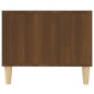 vidaXL Mesa de centro madera contrachapada roble marrón 102x50x40 cm vidaXL Mesa de centro madera contrachapada roble marrón 102x50x40 cm