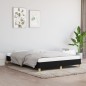 vidaXL Estructura de cama de tela negro 140x190 cm vidaXL Estructura de cama de tela negro 140x190 cm