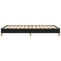 vidaXL Estructura de cama de tela negro 140x190 cm vidaXL Estructura de cama de tela negro 140x190 cm