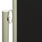 vidaXL Toldo lateral retráctil de jardín negro160x300 cm vidaXL Toldo lateral retráctil de jardín negro160x300 cm
