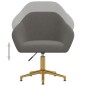 vidaXL Sillas de comedor giratorias 6 unidades terciopelo gris oscuro vidaXL Sillas de comedor giratorias 6 unidades terciopelo gris oscuro