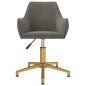 vidaXL Sillas de comedor giratorias 6 unidades terciopelo gris oscuro vidaXL Sillas de comedor giratorias 6 unidades terciopelo gris oscuro