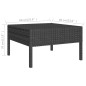 vidaXL Set de muebles de jardín 8 pzas y cojines ratán sintético negro vidaXL Set de muebles de jardín 8 pzas y cojines ratán sintético negro