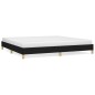 vidaXL Estructura de cama tela gris claro 200x200 cm