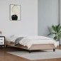 vidaXL Estructura de cama cuero sintético color capuchino 80x200 cm vidaXL Estructura de cama cuero sintético color capuchino 80x200 cm