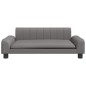 vidaXL Sofá para niños de cuero sintético gris 90x53x30 cm vidaXL Sofá para niños de cuero sintético gris 90x53x30 cm