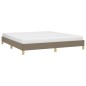 vidaXL Estructura de cama de tela gris taupe 180x200 cm vidaXL Estructura de cama de tela gris taupe 180x200 cm