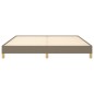 vidaXL Estructura de cama de tela gris taupe 180x200 cm vidaXL Estructura de cama de tela gris taupe 180x200 cm