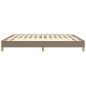 vidaXL Estructura de cama de tela gris taupe 180x200 cm vidaXL Estructura de cama de tela gris taupe 180x200 cm