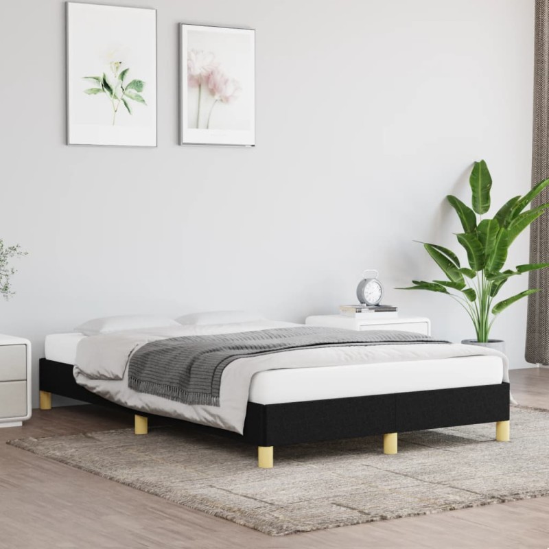 vidaXL Estructura de cama de tela gris claro 120x200 cm vidaXL Estructura de cama de tela gris claro 120x200 cm
