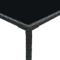 vidaXL Set muebles bar jardín 3 piezas y cojines ratán sintético negro vidaXL Set muebles bar jardín 3 piezas y cojines ratán sintético negro