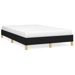 vidaXL Estructura de cama de tela gris claro 120x200 cm