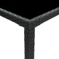 vidaXL Set de bar de jardín 5 pzas y cojines ratán sintético negro vidaXL Set de bar de jardín 5 pzas y cojines ratán sintético negro