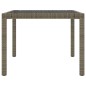 vidaXL Set de comedor de jardín 7 pzas y cojines ratán sintético gris vidaXL Set de comedor de jardín 7 pzas y cojines ratán sintético gris