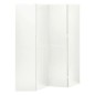 vidaXL Biombos divisores de 4 paneles 2 uds blanco acero 160x180 cm vidaXL Biombos divisores de 4 paneles 2 uds blanco acero 160x180 cm
