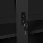 vidaXL Armario de puerta corrediza con macetero gris antracita acero vidaXL Armario de puerta corrediza con macetero gris antracita acero