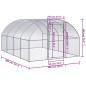 vidaXL Gallinero de exterior de acero galvanizado 3x4x2 m vidaXL Gallinero de exterior de acero galvanizado 3x4x2 m