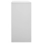 vidaXL Armarios taquilla 2 uds de acero gris claro 90x45x92,5 cm