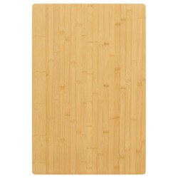 vidaXL Tablero de mesa de bambú 60x100x2,5 cm