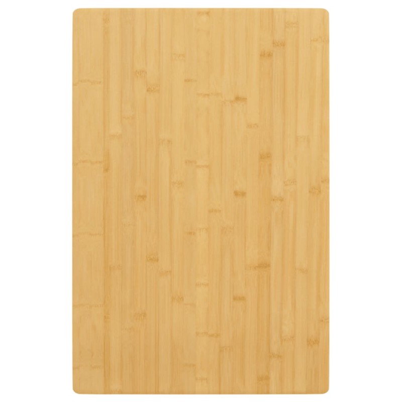 vidaXL Tablero de mesa de bambú 60x100x2,5 cm