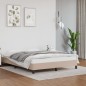 vidaXL Estructura de cama cuero sintético color capuchino 140x190 cm vidaXL Estructura de cama cuero sintético color capuchino 140x190 cm
