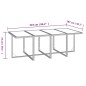 vidaXL Set comedor jardín 9 pzas y cojines ratán sintético gris