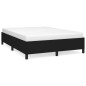 vidaXL Estructura de cama de tela negra 140x200 cm vidaXL Estructura de cama de tela negra 140x200 cm