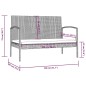 vidaXL Set de muebles de jardín 8 pzas y cojines ratán sintético negro vidaXL Set de muebles de jardín 8 pzas y cojines ratán sintético negro