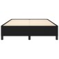vidaXL Estructura de cama de tela negra 140x200 cm vidaXL Estructura de cama de tela negra 140x200 cm