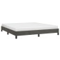 vidaXL Estructura de cama de terciopelo gris oscuro 160x200 cm vidaXL Estructura de cama de terciopelo gris oscuro 160x200 cm