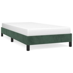 vidaXL Estructura de cama de terciopelo verde 80x200 cm