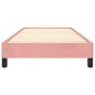 vidaXL Estructura de cama de terciopelo rosa 90x200 cm vidaXL Estructura de cama de terciopelo rosa 90x200 cm