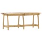 vidaXL Juego de comedor de jardín 3 piezas madera de pino impregnada vidaXL Juego de comedor de jardín 3 piezas madera de pino impregnada