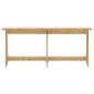 vidaXL Juego de comedor de jardín 3 piezas madera de pino impregnada vidaXL Juego de comedor de jardín 3 piezas madera de pino impregnada
