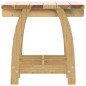 vidaXL Juego de comedor de jardín 3 piezas madera de pino impregnada vidaXL Juego de comedor de jardín 3 piezas madera de pino impregnada