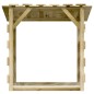 vidaXL Pérgolas con techo 3 uds madera pino impregnada 100x90x100 cm vidaXL Pérgolas con techo 3 uds madera pino impregnada 100x90x100 cm